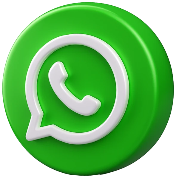 WhatsApp 3D Icon